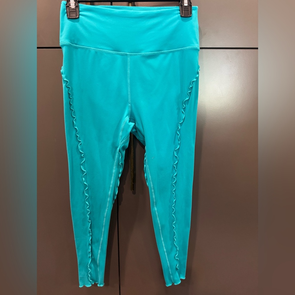 Free People FP Movement Hearts Aflutter Leggings In Wavy Waters Womens Size M - Picture 3 of 4